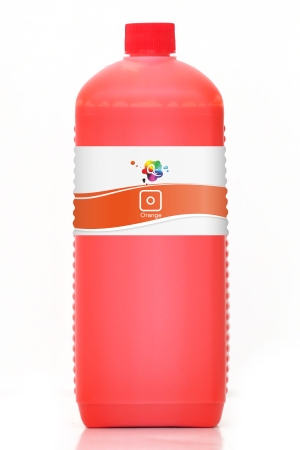 EPSON - Qc Epson Stylus Photo Serisi Yazıcılar İçin Uyumlu Mürekkep 1000ml O Pig Orange Turuncu