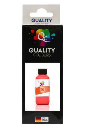 EPSON - Qc Epson Stylus Photo Serisi Yazıcılar İçin Uyumlu Mürekkep 100ml O Pig Orange Turuncu