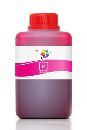 EPSON - Qc Epson Stylus Photo Serisi Yazıcılar İçin Uyumlu Mürekkep 500ml M Pig Magenta Kırmızı