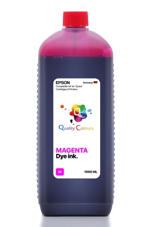 EPSON - Epson 101 103 104 Uyumlu Magenta (Kırmızı) Mürekkep 1000ml -Maksimum Tasarruf Paket