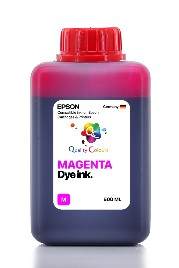EPSON - Epson 101 103 104 Uyumlu Magenta (Kırmızı) Mürekkep 500ml -Fırsat Paket