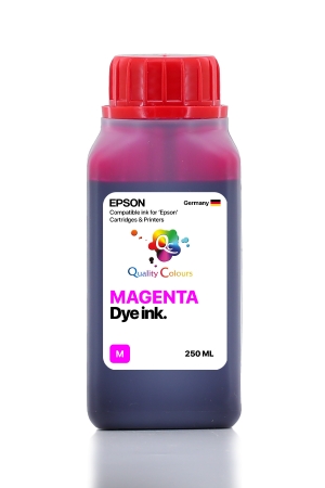 EPSON - Epson 101 103 104 Uyumlu Magenta (Kırmızı) Mürekkep 250ml -Avantajlı Paket