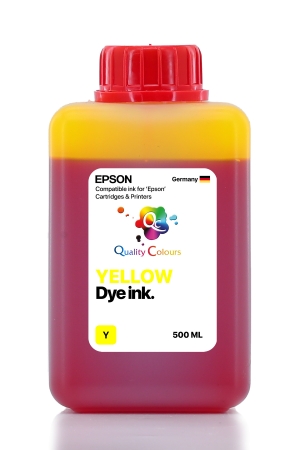 EPSON - Epson 101 103 104 Uyumlu Yellow (Sarı) Mürekkep 500ml -Fırsat Paket